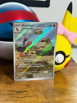 Mudsdale - 175/162 Temporal Forces Pokemon TCG Full Art Illustration Rare NM - Image 1