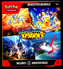 (1) Pokemon TCG Scarlet & Violet Surging Sparks Booster Bundle Factory Sealed - Image 1