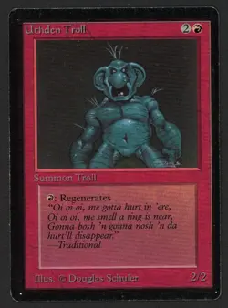 ***Beta Uthden Troll*** MTG Beta Magic Kid Icarus - Image 1