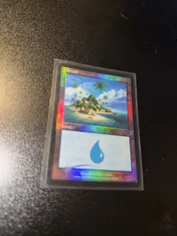 Onslaught MTG FOIL Island (#335) Magic - Image 1