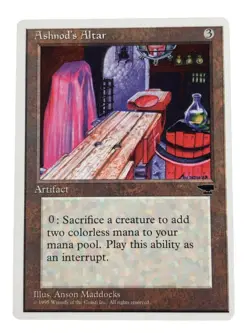 MTG Ashnod's Altar Anthologies Near Mint Regular Vintage Old School Magic - Image 1