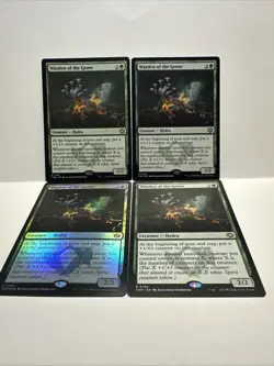 X4 Warden of the Grove Tarkir: Dragonstorm 1 Foil / 3 Regular - Image 1