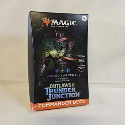 Magic the Gathering: Outlaws of Thunder Junction GRAND LARCENY Commander Deck - Image 1