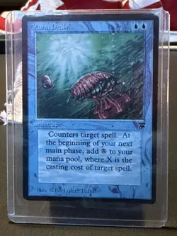 Mana Drain: 1994 Magic the Gathering - Legends MTG LP Gamechanger - Image 3