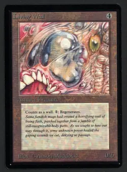 ***Beta Living Wall*** MTG Beta Magic Kid Icarus - Image 1