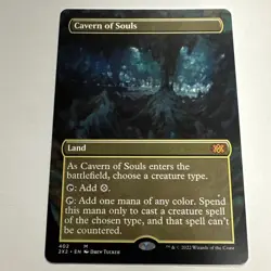 Cavern of Souls (Borderless) Double Masters 2022 Regular Pack Fresh - Image 1