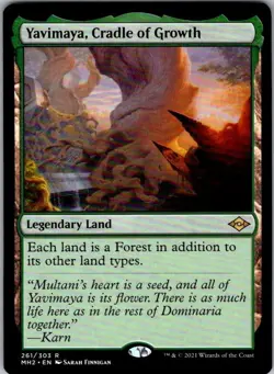 Yavimaya, Cradle of Growth R Modern Horizons 2 261 NM - Image 1