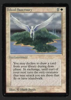 ***Beta Island Sanctuary*** MTG Beta Magic Kid Icarus - Image 2