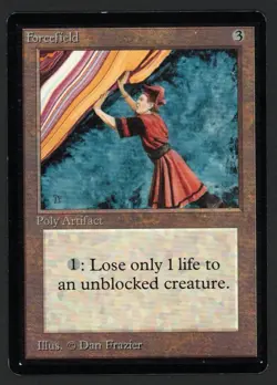 ***Beta Forcefield*** MTG Beta Magic Kid Icarus - Image 1