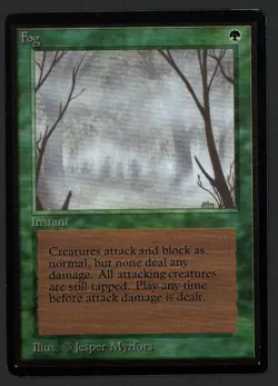 ***Beta Fog*** MTG Beta Magic Kid Icarus - Image 1