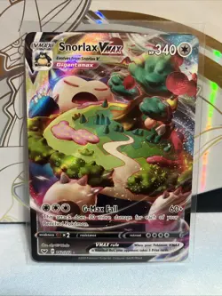 Snorlax VMAX - SWSH01: Sword & Shield Base Set 142/202 - Ultra Rare - NM Pokemon - Image 1