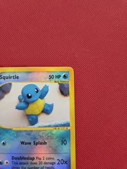 Pokemon Squirtle Reverse Holo Card 131/165 Expedition Base Set - Image 5