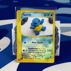 Pokemon Squirtle 131/165 Expedition Base Set Reverse Holo LP - Image 1
