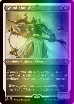 MTG Grand Abolisher (460/1455) Commander Masters LP FOIL- Etched - Image 1