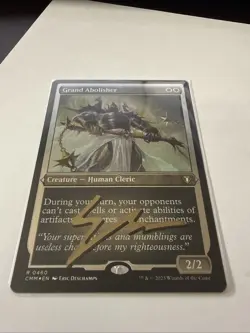 Shadow Signs By Artist - Grand Abolisher (Foil Etched) Commander Masters CEDH - Image 3