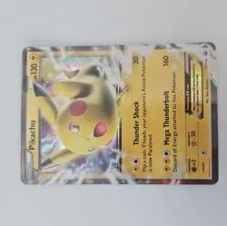 Pokemon Pikachu TCG Holo Promo Black Star EX XY XY174 - Image 1
