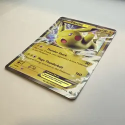 Pokemon Pikachu 2016 TCG EX XY174 Black Star Promo Holo Card NM Condition - Image 3