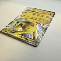 Pokemon Pikachu 2016 TCG EX XY174 Black Star Promo Holo Card NM Condition - Image 4