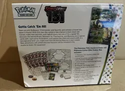 Pokemon Center 151 Elite Trainer Box ETB Scarlet Violet TCG New Sealed - Image 4