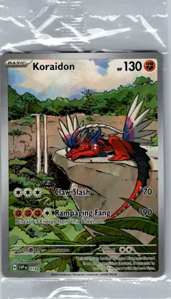 Koraidon SVP 014 SV: Scarlet & Violet Promo Cards - Pokemon Card - Sealed - Image 1