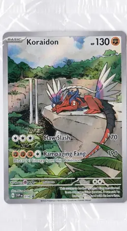 Sealed Koraidon 014 Sv: Scarlet & Violet Promo Cards Holo - Image 1