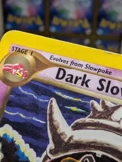 Pokemon Dark Slowking Neo Destiny 20/105 Rare Card played condition. Non Holo. - Image 5