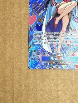 One Piece Boa Hancock SP Alternative Art OP07-051 Emperors in the New World NM - Image 5