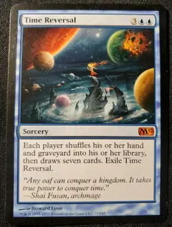 Time Reversal #77 LP Core 2012 M12 Magic The Gathering MTG Tcg See Pics - Image 1