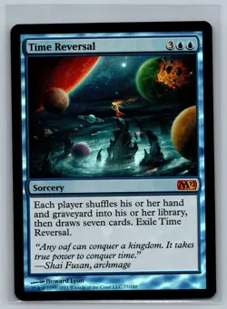 Magic The Gathering Magic 2012 Time Reversal #77/249 Foil MTG TCG CCG M12 - Image 1