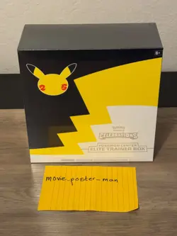 Pokemon TCG: Celebrations Pokemon Center Elite Trainer Box Factory Sealed - Image 1
