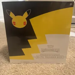 Pokemon Center PC TCG Celebrations ETB Elite Trainer Factory Sealed Box 820650829147 - Image 1