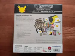 Pokemon TCG: Celebrations Pokemon Center Elite Trainer Box New Factory Sealed - Image 2
