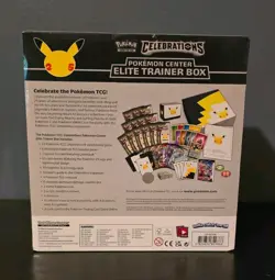 Pokemon TCG: Celebrations Pokemon Center Elite Trainer Box New Factory Sealed - Image 2