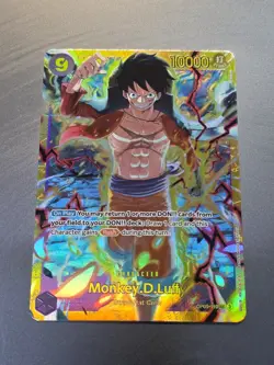 Monkey D. Luffy Alt Art OP09-119 SEC Emperors in the New World One Piece - Image 1