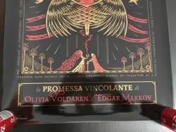 Magic the Gathering Innistrad Crimson Vow PROMO FOIL POSTER 18X24 LGS Rare ITA - Image 3