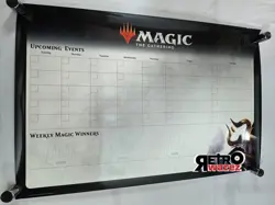 MAGIC THE GATHERING Weekly Events 2019 Promo POSTER 24x36” MTG - Image 1