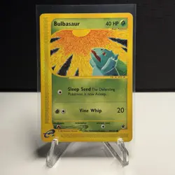 Pokemon TCG Bulbasaur 95/165 Expedition Base Set MP - Image 1