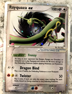 Pokemon Rayquaza ex 039 EX Promo Holo 2006 #039 - Image 2