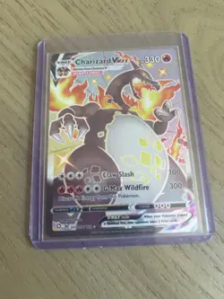 Pokemon TCG Charizard VMAX Shining Fates Sv107/Sv122 Holo Shiny Holo Rare - Image 1
