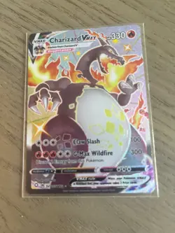 Pokemon TCG Charizard VMAX Shining Fates Sv107/Sv122 Holo Shiny Holo Rare - Image 4