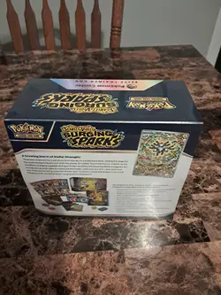 Pokemon Surging Sparks Elite Trainer Box ETB Pokemon Center Exclusive New Sealed - Image 3