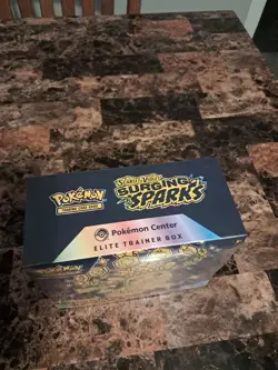 Pokemon Surging Sparks Elite Trainer Box ETB Pokemon Center Exclusive New Sealed - Image 5