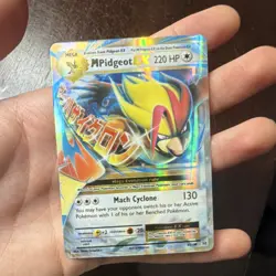 Pokemon TCG M Pidgeot EX XY Evolutions 65/108 Ultra Rare Holo 220 HP English - Image 1