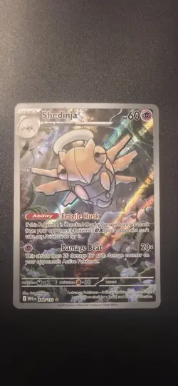 Shedinja 144/132 Me01: Mega Evolution Holo Pokemon TCG NM - Image 1