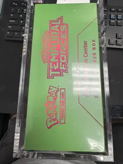 Temporal Forces Pokemon Center ETB Sealed Iron Leaves - Image 3
