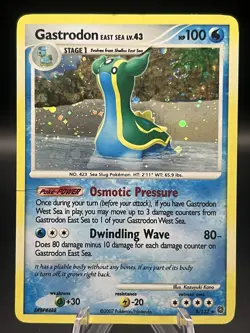 Gastrodon East Sea Holo Rare Secret Wonders 8/132 Swirl Pokemon TCG - Image 1