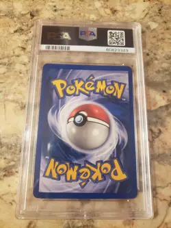 PSA 8 Dark DRAGONITE 22/82 Non-Holo Rare TEAM ROCKET Pokemon 2000 - Image 3