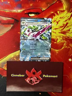 Tsareena ex - 046/182 Paradox Rift Double Rare Pokemon - NM/MINT - Image 1