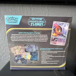 Pokemon TCG Elite Trainer Box Mega Evolution Phantasmal Flames Booster Promo - Image 2