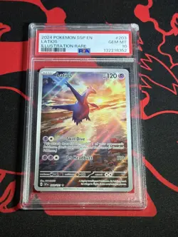 Latios 203 Pokemon En-Surging Sparks PSA 10 (Read Description) - Image 3